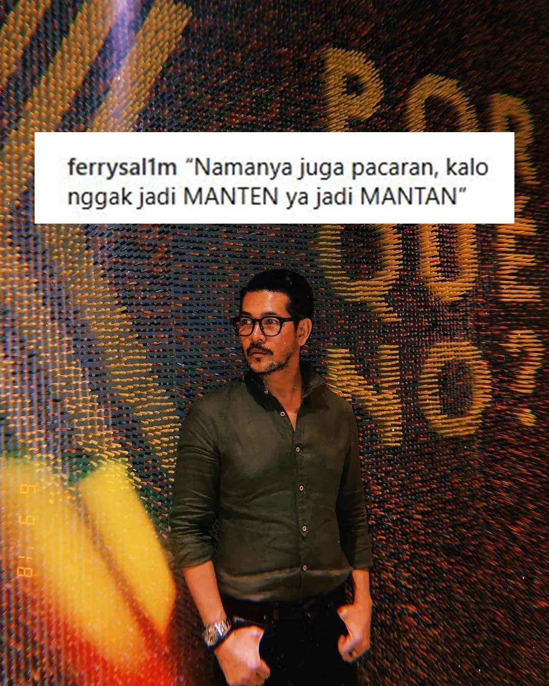 Ganteng-Ganteng Berkharisma, Caption 13 Foto Ferry Salim ini Justru Bikin Ngakak 21