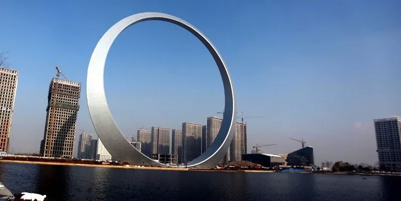 10+ Potret Pencakar Langit di China yang Bentuknya Makin Nyeleneh dan Bikin Penasaran 18
