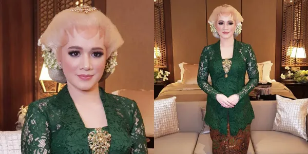 Pesona Riasan Paes Jawa Pada Gadis Berambut Pirang Ini Unik, Bikin Mata Makin Nggak Bosan Memandang! 7