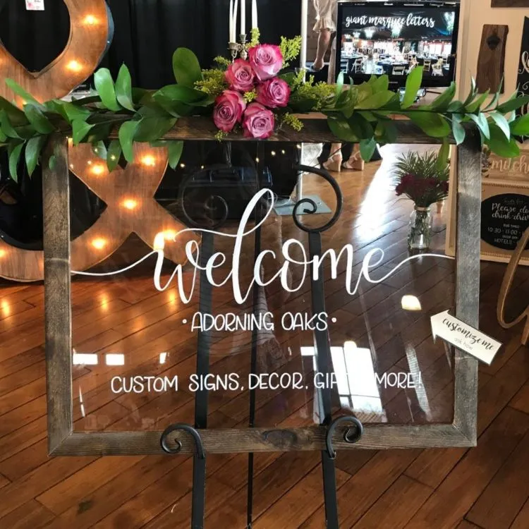 12+ Inspirasi Wedding Sign Gaya Rustic untuk Pernikahan. Lebih dari Sekadar Penanda Tamu Undangan! 16