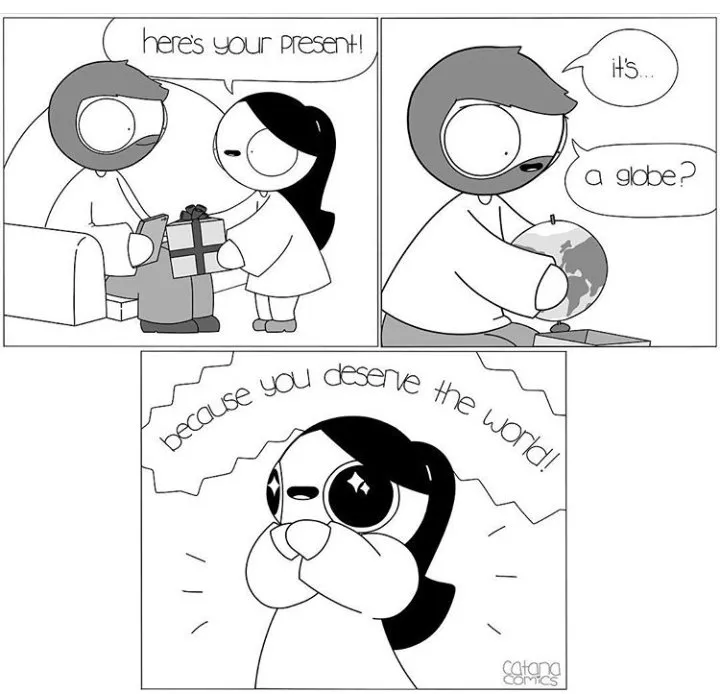 20 Ilustrasi yang Menggambarkan Dua Sejoli yang Sedang Sayang-sayangnya, Dunia Serasa Milik Berdua 28