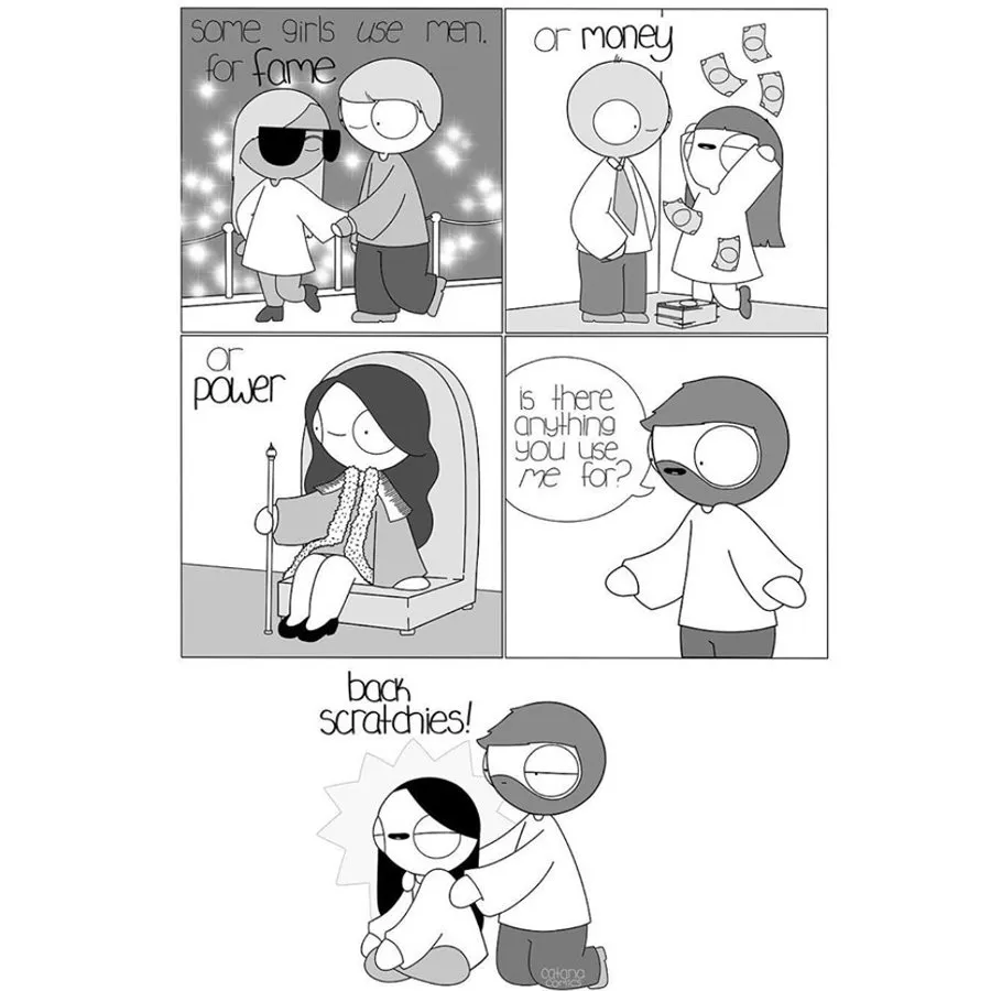 20 Ilustrasi yang Menggambarkan Dua Sejoli yang Sedang Sayang-sayangnya, Dunia Serasa Milik Berdua 22