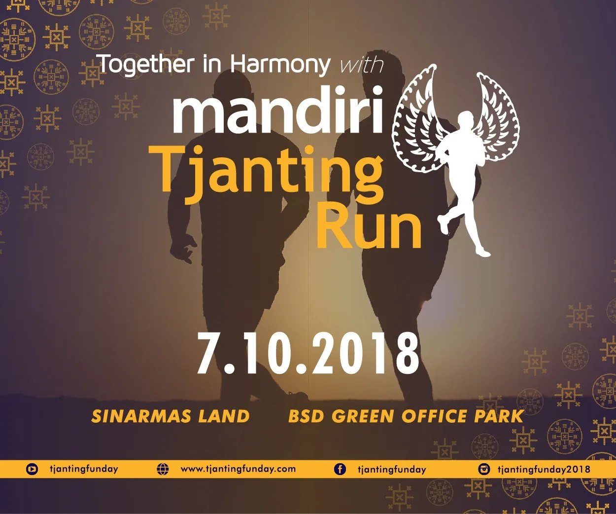Mandiri Tjanting Run 2018: Merayakan Hari Batik Nasional Sambil Mengangkat Eksotika Batik Jlamprang! 1