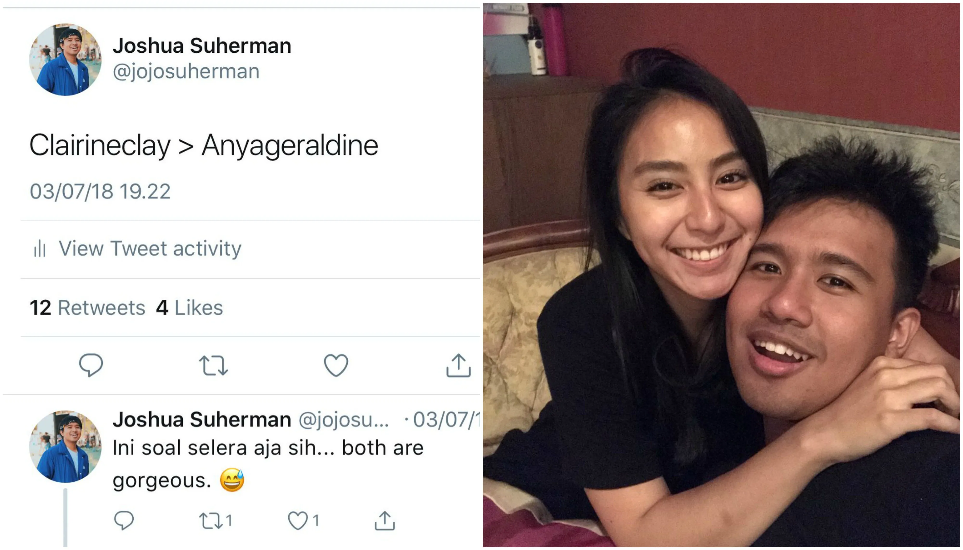 Jojo Atlet Dapat Emas, Jojo Suherman Dapat 'Emesh', Pasca Umumkan Jadian dengan Clairine Clay. Ciye~ 5