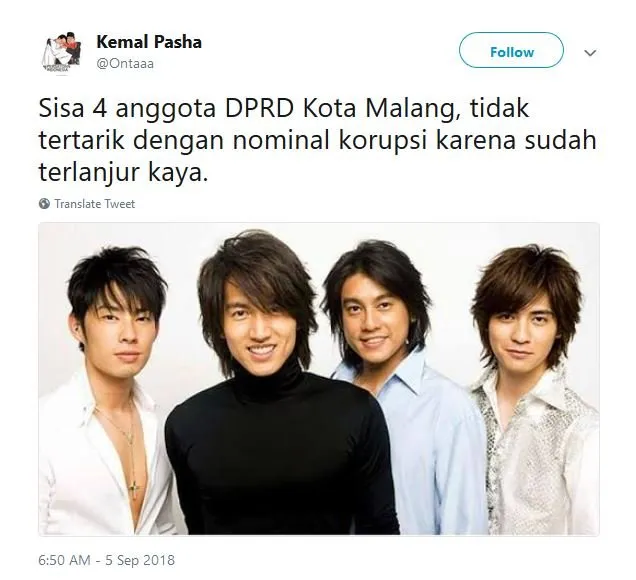 16 Skenario Warganet Soal 5 Anggota DPRD Malang yang Nggak Jadi Tersangka Korupsi. Bisa Jadi sih~ 31