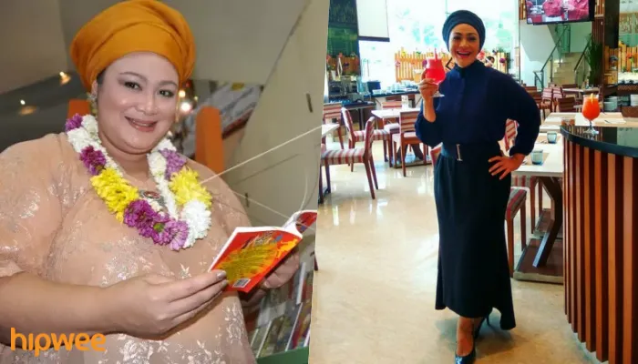 12 Transformasi Penampilan Para Selebriti yang Bikin Tercengang, Laksana Model Iklan Obat Diet 23