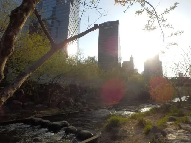 Cheonggyocheon Stream, Destinasi Cantik di Jantung Kota Seoul. Siapa Sangka Pinggiran Sungai ini Dulunya Kawasan Kumuh 7