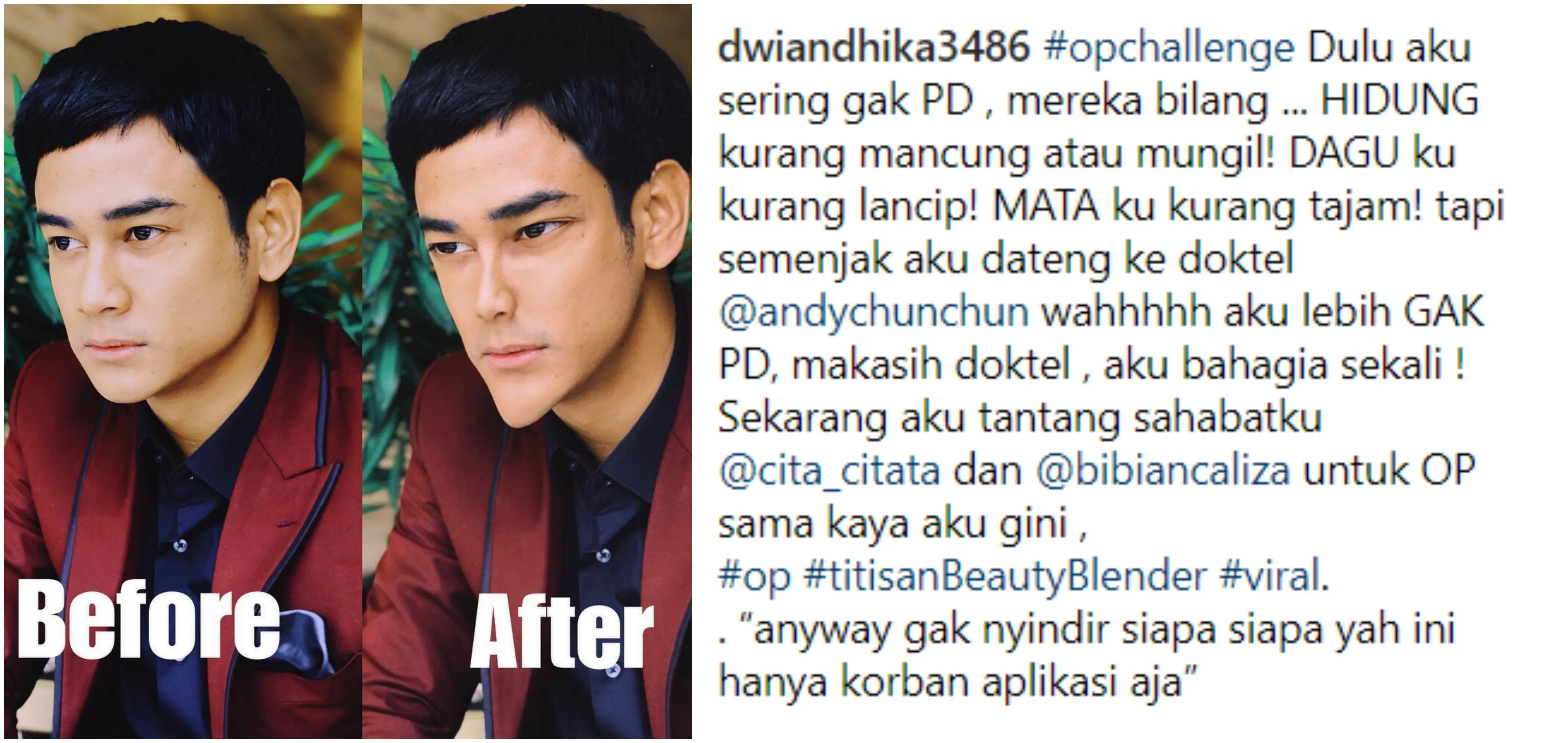 10 Seleb yang Unggah #opchallenge dengan Wajah Kocak. Katanya Nyindir Seseorang, Tapi Siapa sih? 20