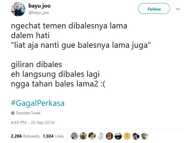 20 Tweet #GagalPerkasa ini Bakal Bikin Kamu Hati-Hati buat Deketin Gebetan. Jangan Sampai Kejadian! 32