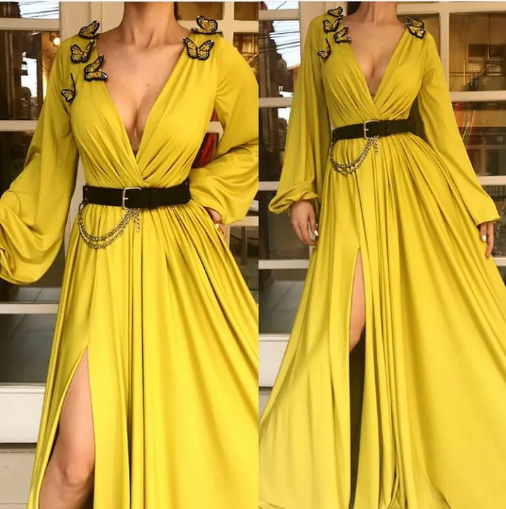 10 Inspirasi 3D Applique yang Memukau untuk Gaun Pesta Kekinian. Itu Baju Apa Pohon Ya? Bisa Keluar Bunganya 13