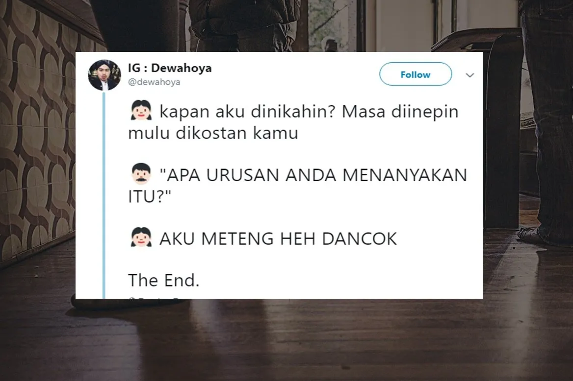 11 Pertanyaan yang Bisa Dijawab Ala Pak Edy,