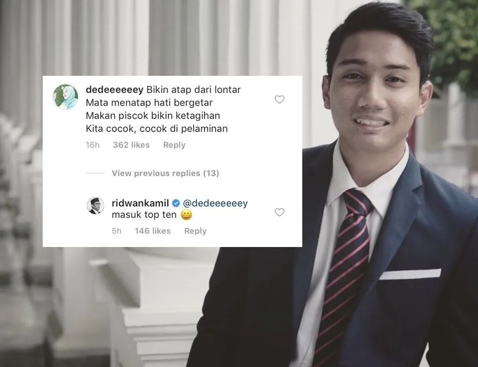Putra Ridwan Kamil Masih Available, Begini 15 Gombalan Warganet Biar Masuk Kandidat Calon Mantu 16
