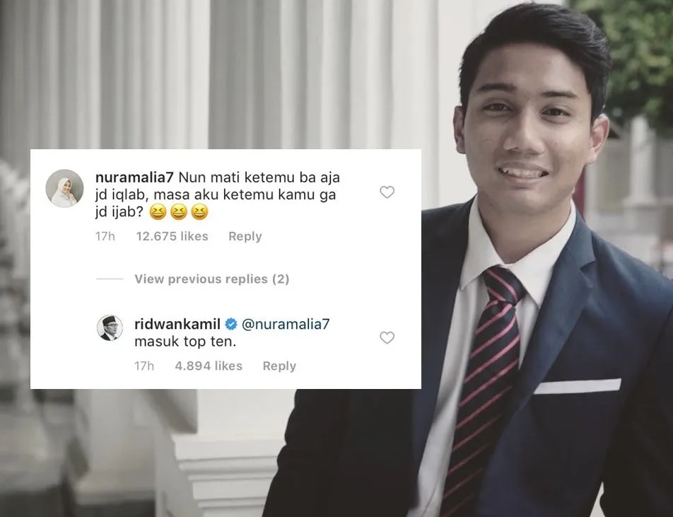 Putra Ridwan Kamil Masih Available, Begini 15 Gombalan Warganet Biar Masuk Kandidat Calon Mantu 18