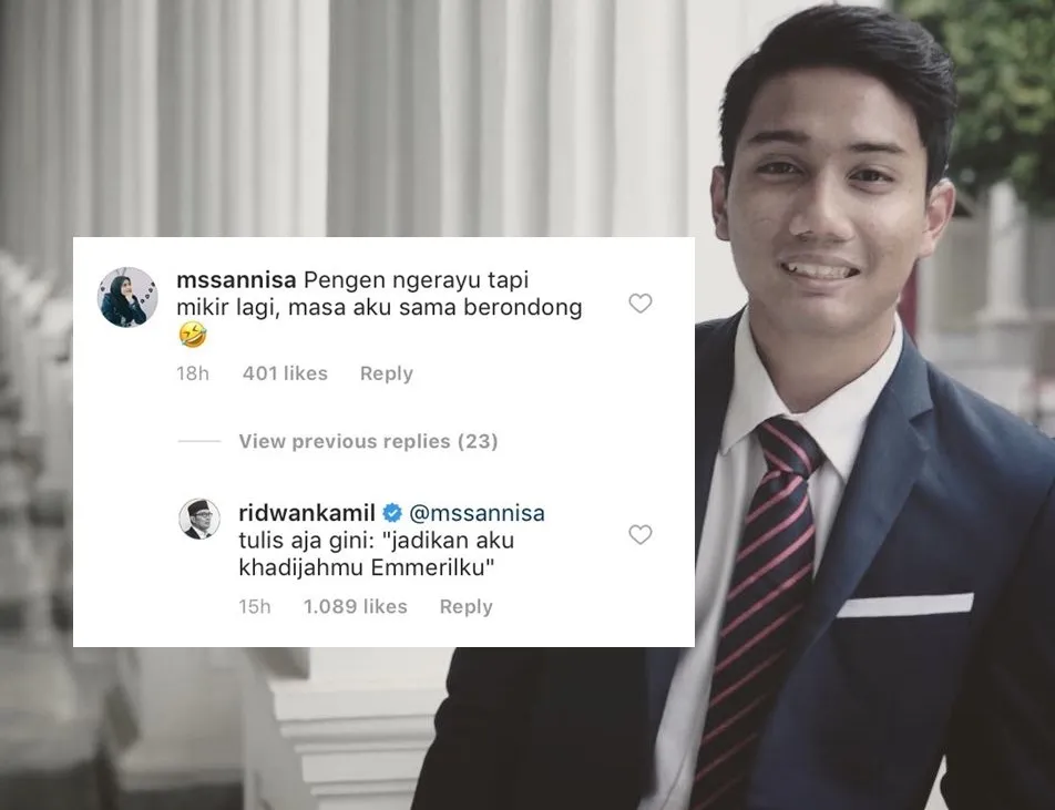 Putra Ridwan Kamil Masih Available, Begini 15 Gombalan Warganet Biar Masuk Kandidat Calon Mantu 20
