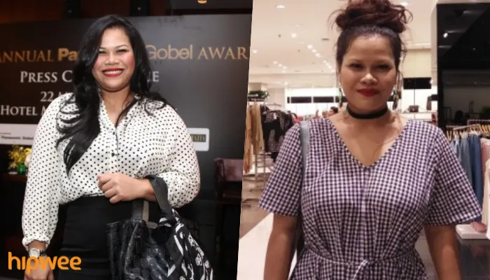 12 Transformasi Penampilan Para Selebriti yang Bikin Tercengang, Laksana Model Iklan Obat Diet 18