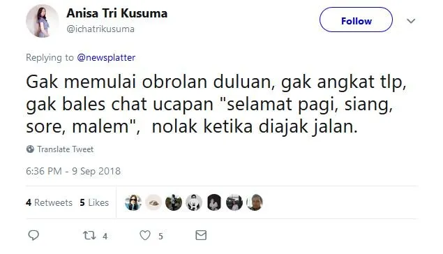 Bagi Cewek, 10 Sinyal Ini Menunjukkan Penolakan Kepada Cowok yang Mendekati. Semoga Dimengerti 14