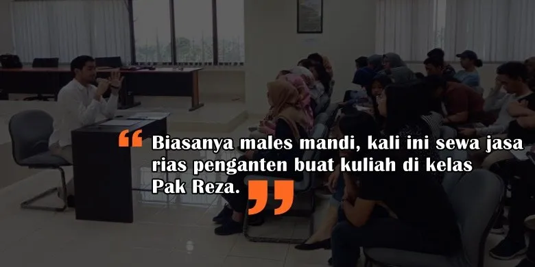 10 Skema Kuliah inilah yang Mungkin Terjadi Jika Reza Rahadian yang Jadi Dosen. Rajin Ngampus deh~ 14
