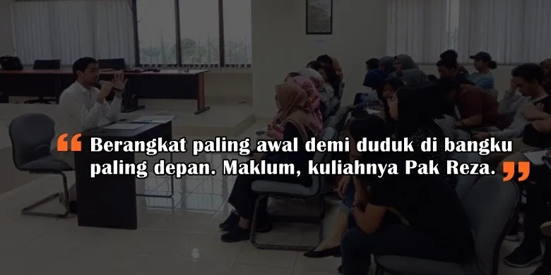 10 Skema Kuliah inilah yang Mungkin Terjadi Jika Reza Rahadian yang Jadi Dosen. Rajin Ngampus deh~ 17