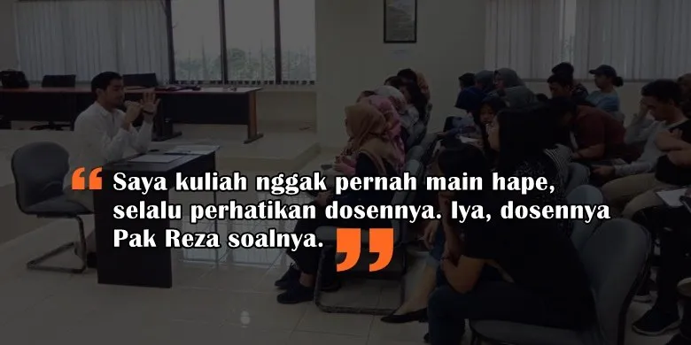 10 Skema Kuliah inilah yang Mungkin Terjadi Jika Reza Rahadian yang Jadi Dosen. Rajin Ngampus deh~ 18