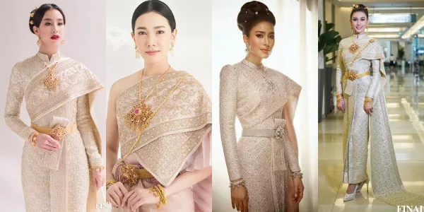 14+ Ide Selendang Sampiran di Bahu buat Padanan Kebaya. Anggun dan Istimewa! 30