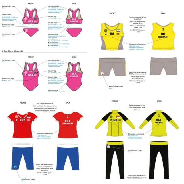 Polemik Baju Atlet yang Dianggap Sensual dan Tidak Pantas. Padahal Ya Mereka Cuma Mau Bertanding Lho 4