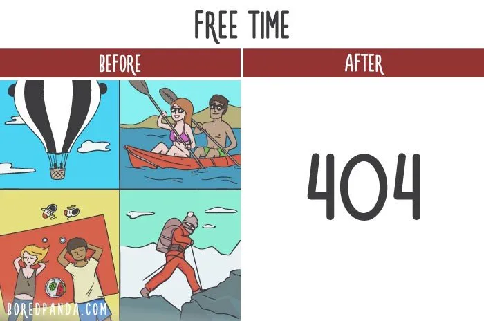 15+ Ilustrasi Jujur yang Menyentil Realita Hidup Sebelum Punya Anak VS Sesudahnya. Antara Ngenes dan Bahagia 21
