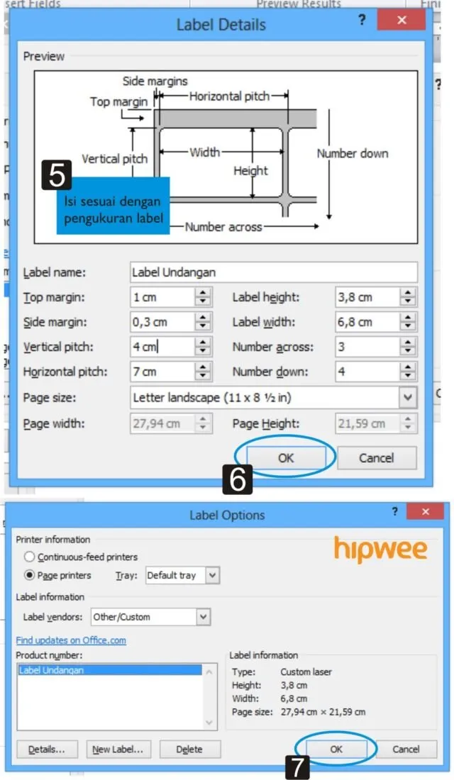 Tutorial Mudah Buat Label Nama Undangan Pernikahan Pakai Ms Office. Masih Zaman Ketik Manual? 13