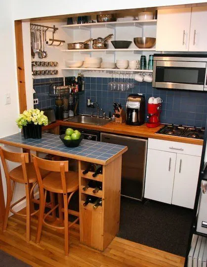 11 Ide Cara Menata Dapur Sempit Sederhana & Minimalis 17