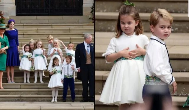 Detail Pernikahan Putri Eugenie dari Inggris dengan Gaun Pengantinnya yang Mengekspos Bekas Luka 29