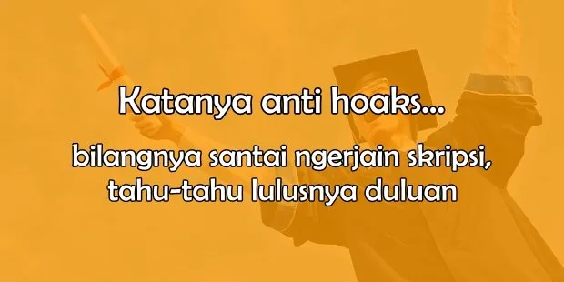 Kamu yang Ngaku Anti-Hoaks Seharusnya Nggak Melakukan 10 Hal ini. Sepele sih, Tapi Ngeselin~ 13