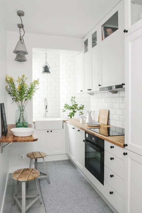 11 Ide Cara Menata Dapur Sempit Sederhana & Minimalis 12