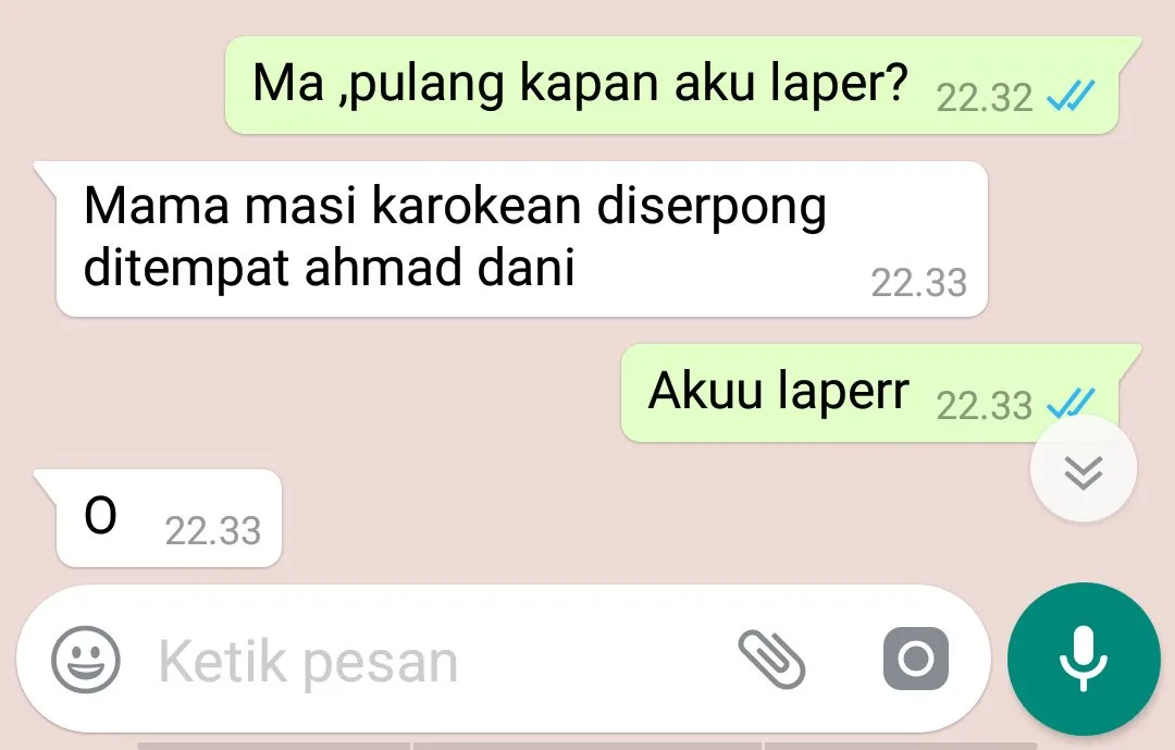17 Percakapan Lucu sama Orangtua yang Pasti Pernah Kamu Alami. Chat Grup Keluarga sih Paling Kocak~ 20