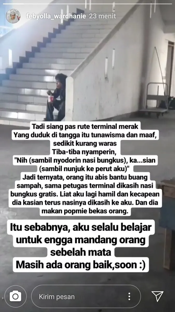 Meski Kurang Waras, Perilaku Orang Ini Bikin Kita Introspeksi Diri. Nggak Perlu Kaya untuk Berbagi 6
