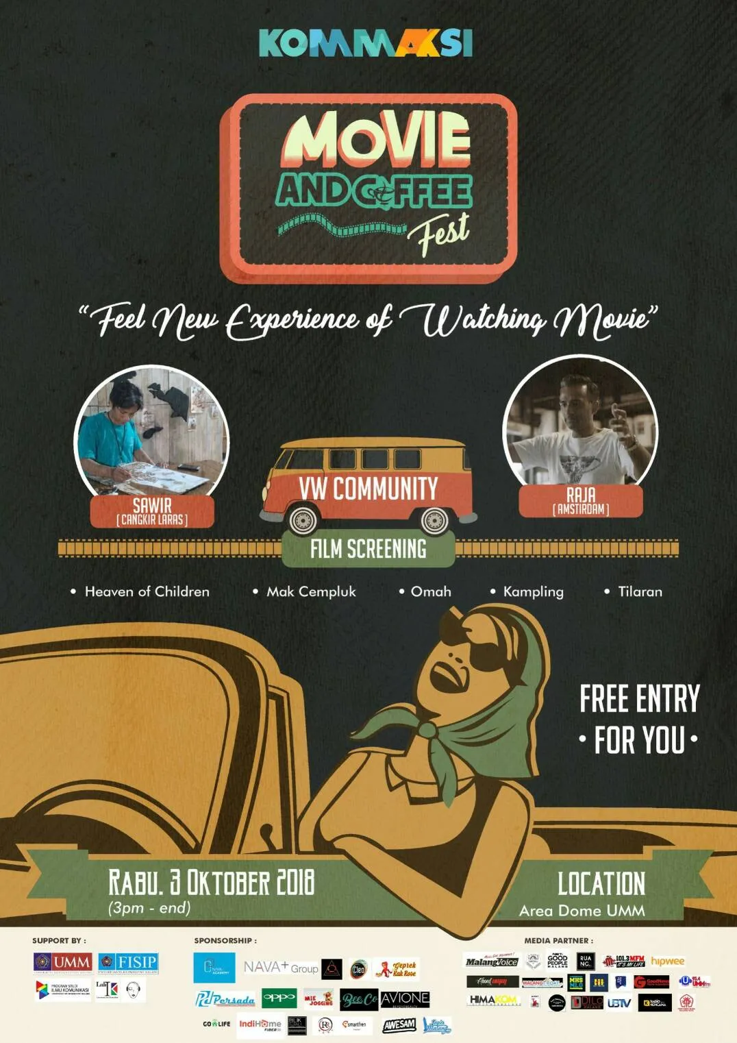 Yuk Ikutan Movie and Coffee Fest, Acara untuk Millenials yang Mengusung Tema Komunikasi Post-Modern! 1