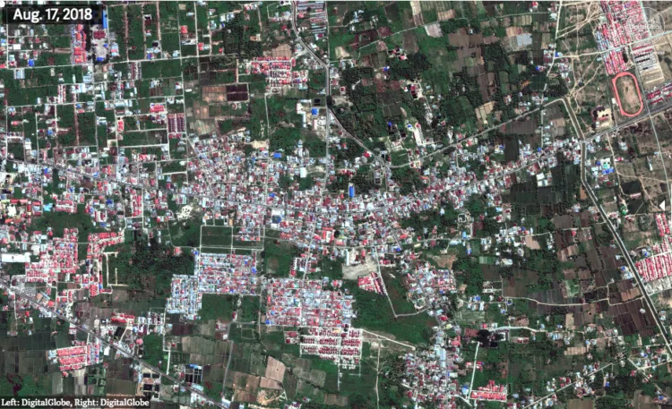 Foto Citra Satelit Perbandingan Kota Palu Sebelum dan Sesudah Gempa. Perubahannya Drastis Banget! 13
