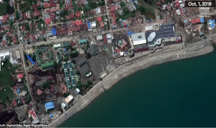 Foto Citra Satelit Perbandingan Kota Palu Sebelum dan Sesudah Gempa. Perubahannya Drastis Banget! 18