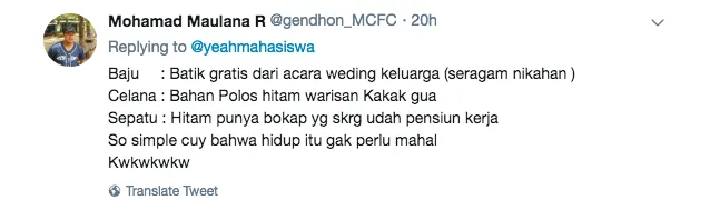 Nggak Mau Kalah sama Anak Horang Kayah, inilah 18 Review Outfit Ala Warganet Twitter. Irit, Beb~ 27
