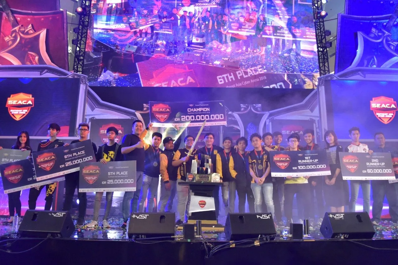 SEACA 2018: Turnamen Internasional yang Hasilkan Atlet eSports Kelas Dunia. Yuk Intip Keseruannya! 1