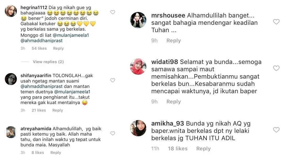 Selamat! Maia Estianty Resmi Menikah dengan Irwan Danny, Warganet: Jodoh itu Memang Cerminan Diri~ 8