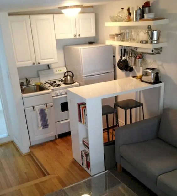 11 Ide Cara Menata Dapur Sempit Sederhana & Minimalis 15