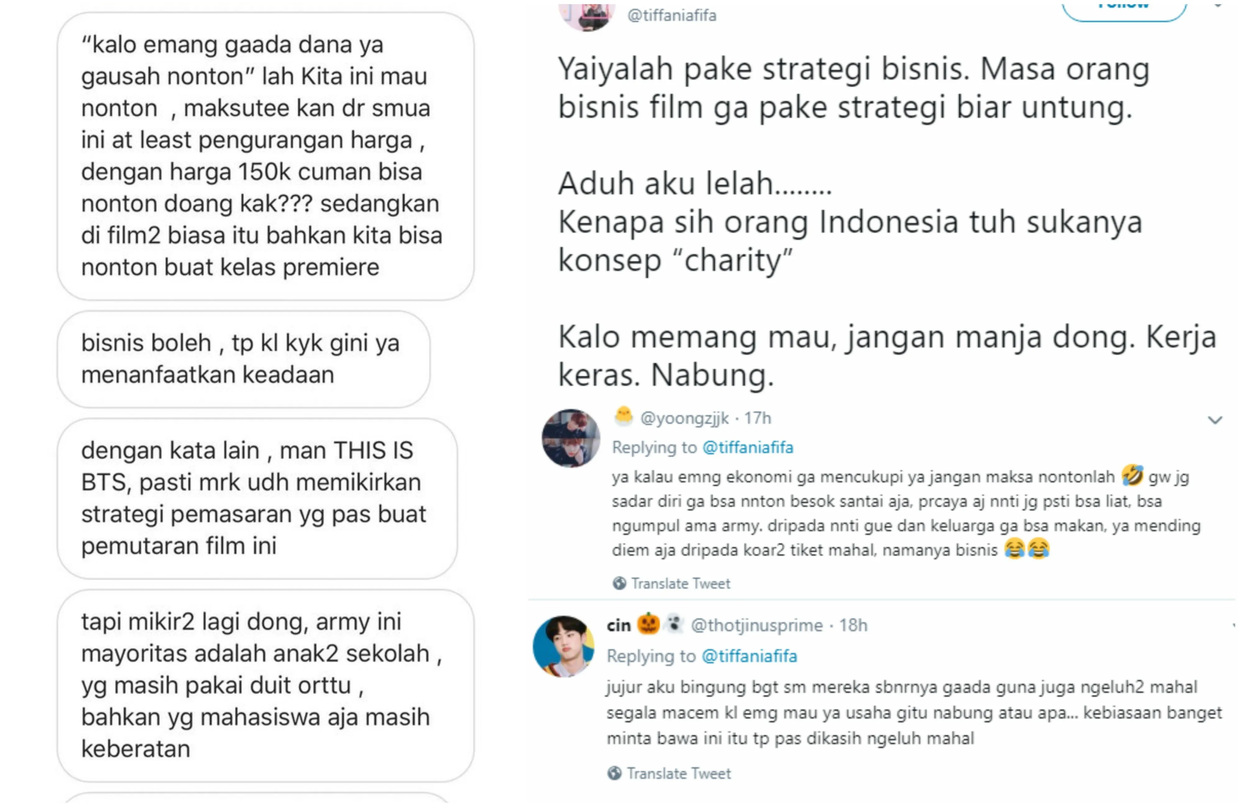 Tiket Burn The Stage: The Movie Diprotes Kemahalan, Beberapa Army Sarankan Nabung Sebelum Nonton 7