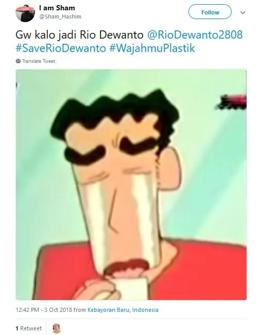 Bukan Bahas Ratna Sarumpaet, Warganet Malah Khawatir sama Menantunya. #SaveRioDewanto Jadi Viral 17