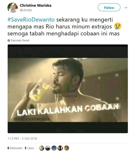 Bukan Bahas Ratna Sarumpaet, Warganet Malah Khawatir sama Menantunya. #SaveRioDewanto Jadi Viral 19