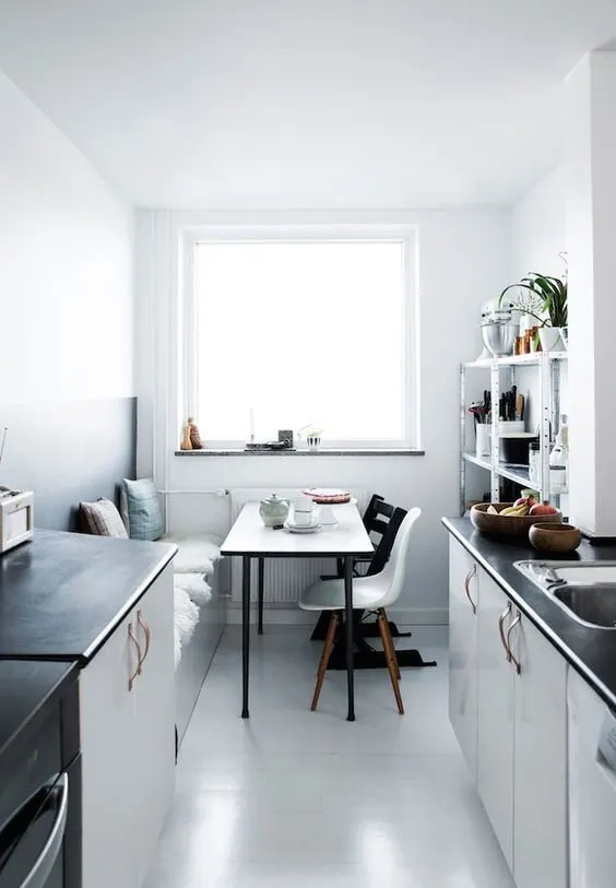 11 Ide Cara Menata Dapur Sempit Sederhana & Minimalis 20