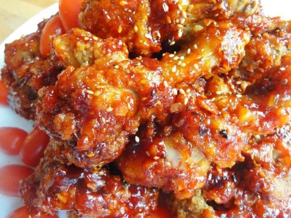 Resep dan Tutorial Memasak Korean Sweet-Sour Spicy Chicken Wing yang Nikmat dan Gurih. Nggak Heran Bikin Kamu Nagih! 14