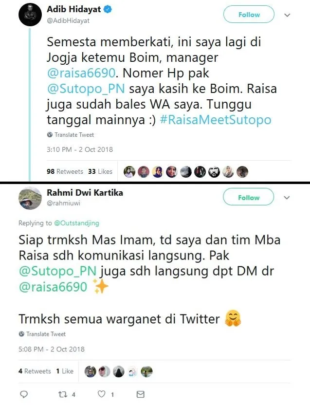 Lawan Kanker Paru dan Masih Menjalankan Tugasnya, Warganet Ingin Pertemukan Sutopo dengan Raisa 8