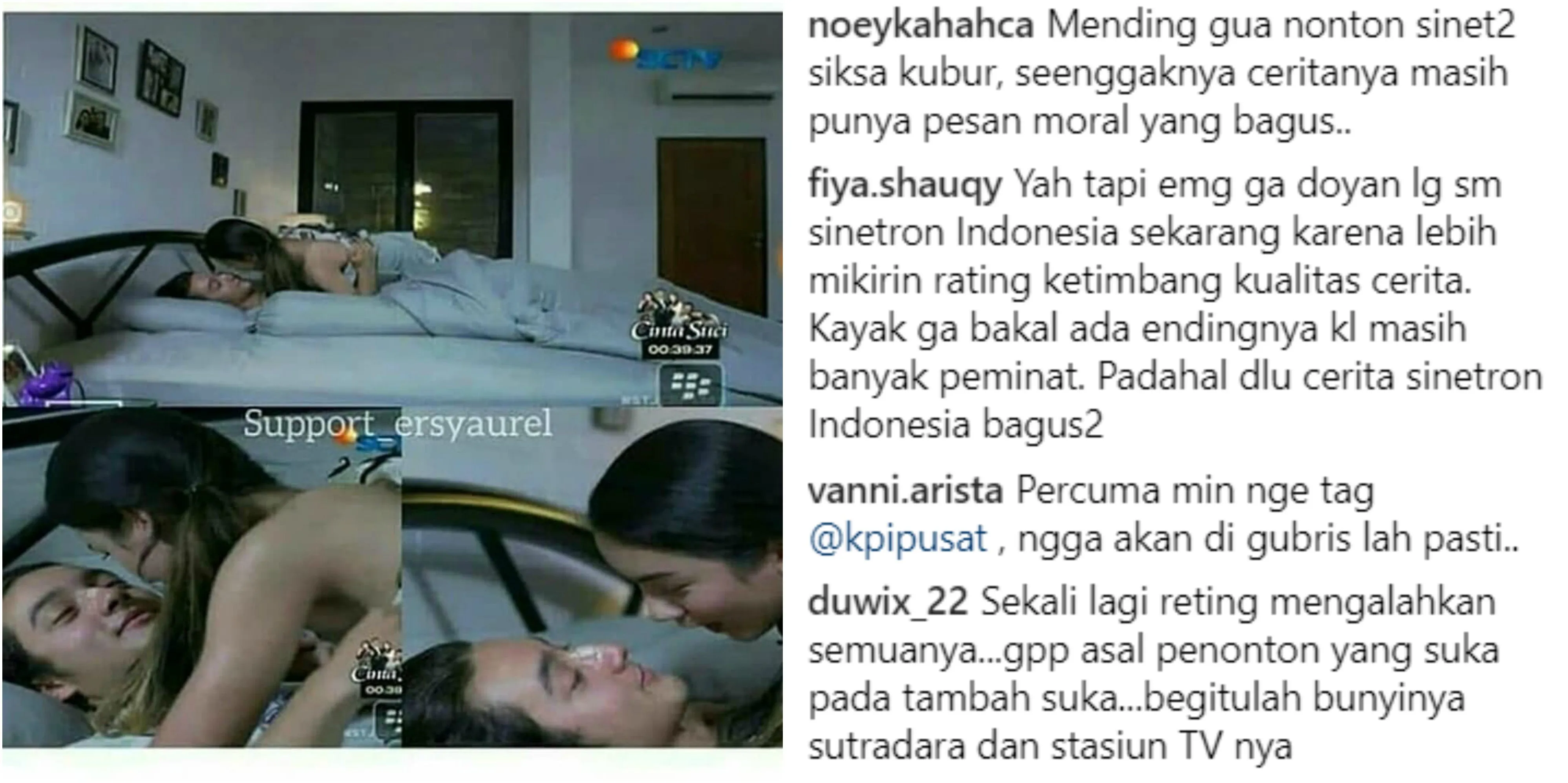 Dianggap Nggak Mendidik, Warganet Kritik Sinetron TV yang Tampilkan Adegan Ranjang 4