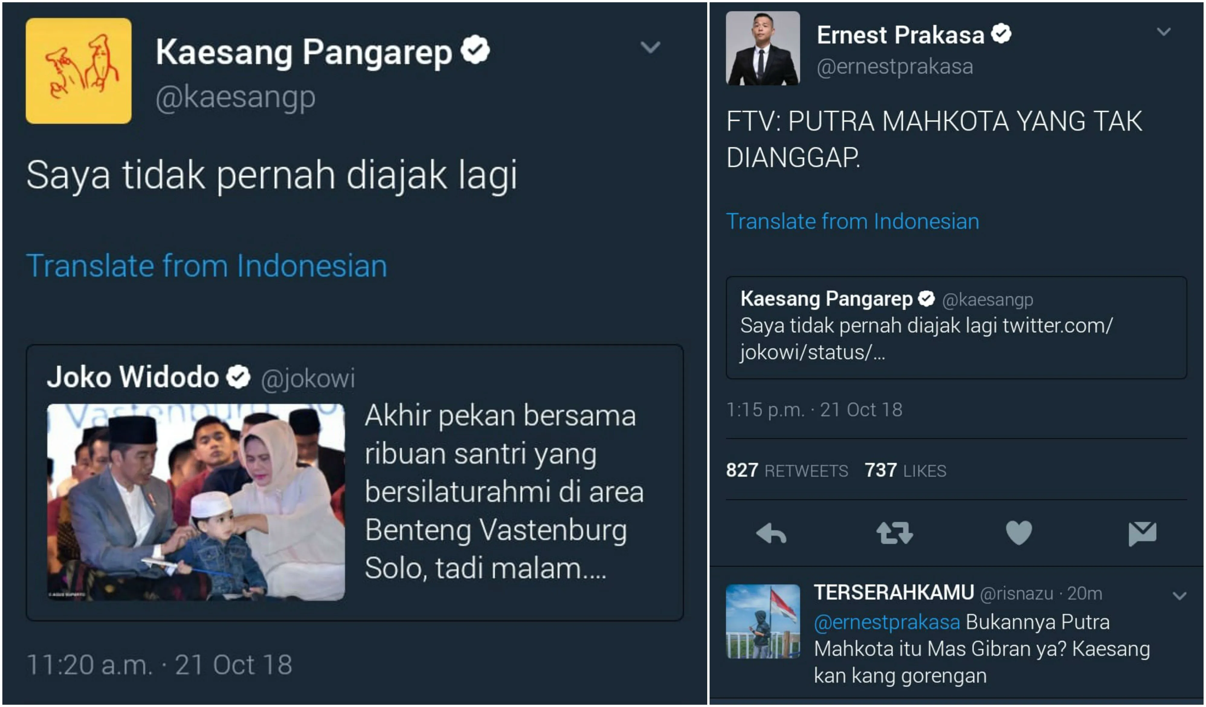 12 Guyonan Warganet buat Kaesang. Kapan Lagi Bisa Ngecengin Anak Presiden dengan Sebebas ini? :D 15