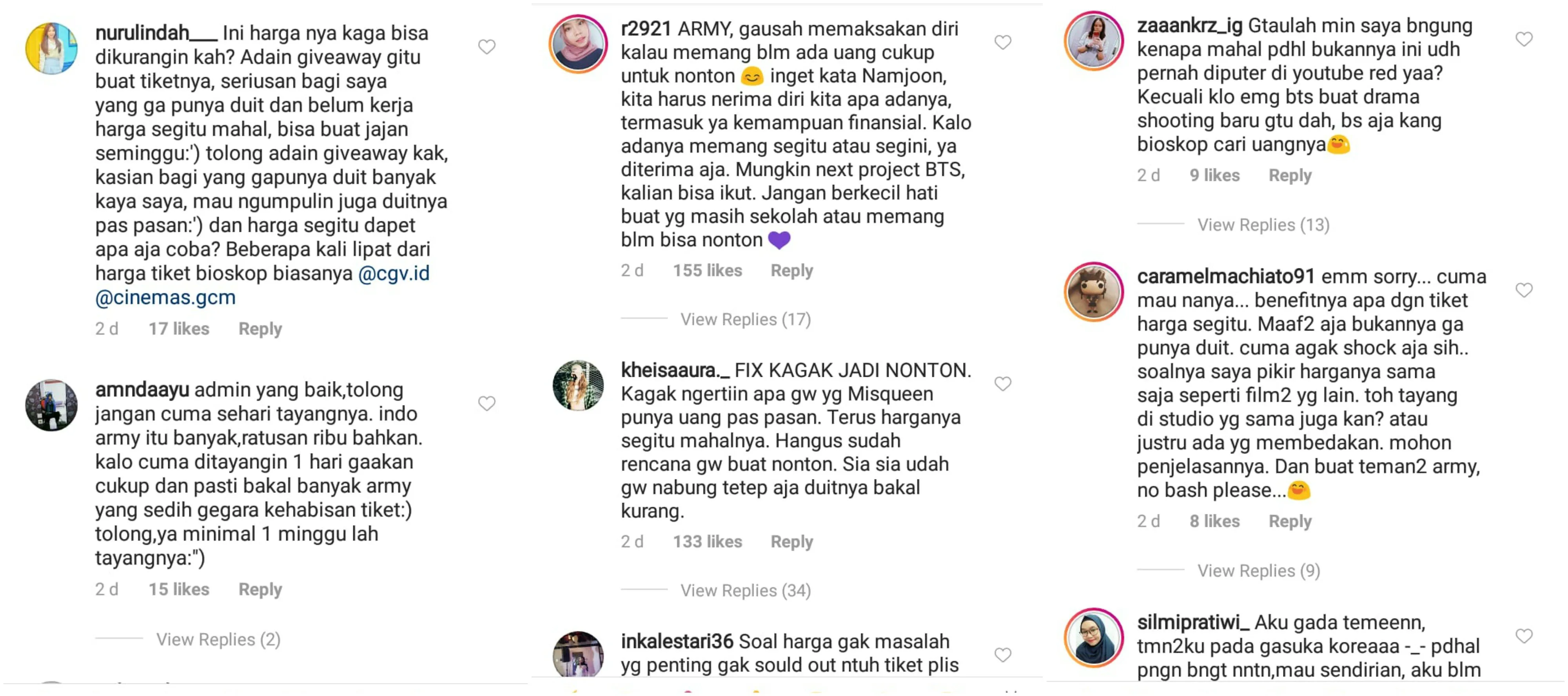 Tiket Burn The Stage: The Movie Diprotes Kemahalan, Beberapa Army Sarankan Nabung Sebelum Nonton 6