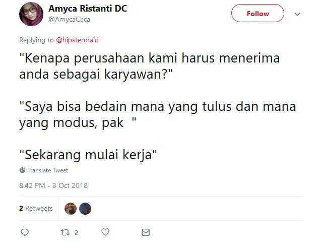 Kalau Warganet Jadi HRD, ini 13 Jawaban yang Bikin Kamu Lolos Interview dan Diterima Bekerja 24
